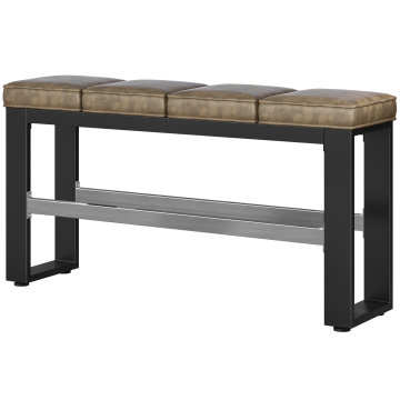MORENA | Panchina B:H 160 x 81 cm | 12 mm | Nero/ Taupe