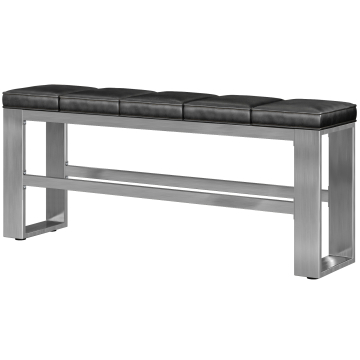 MORENA | Sitzbank B:H 200 x 81cm | 16mm | Edelstahl/ Anthrazit
