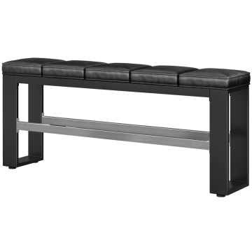 MORENA | Sitzbank B:H 200 x 81cm | 16mm | Schwarz/ Anthrazit
