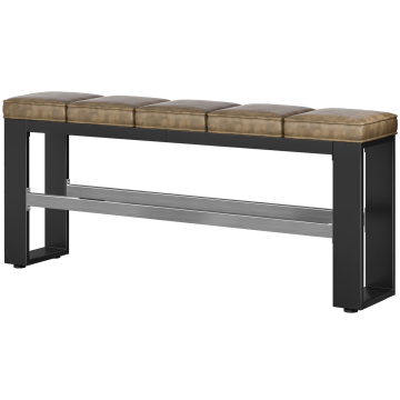MORENA | Sitzbank B:H 200 x 81cm | 16mm | Schwarz/ Taupe