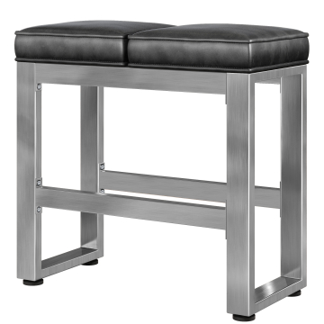 MORENA | Sitzbank B:H 80 x 81cm | 8mm | Edelstahl/ Anthrazit