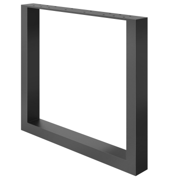 MORENA | Soporte de mesa bistró | 8cm | B68xH72cm | Negro