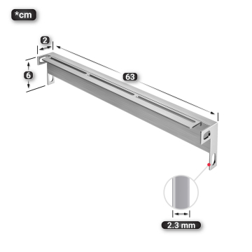 MORENA | Crossbar for metal table legs