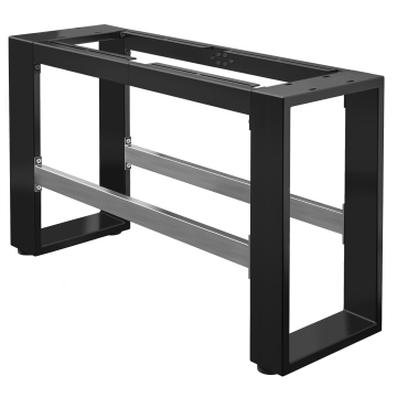 MORENA | Hochbankgestell L: B:H 135 x 40 x 73 | 16 cm | Schwarz