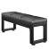 MORENA | Lounge bænk B:H 120 x 51 cm | 8 mm | Sort/Anthracit