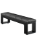 MORENA | Lounge Sitzbank B:H 200 x 51cm | 16mm | Schwarz/ Anthrazit