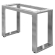MORENA | Standing Table Frame L: W:H 135 x 60 x 105cm | 16cm | Stainless Steel