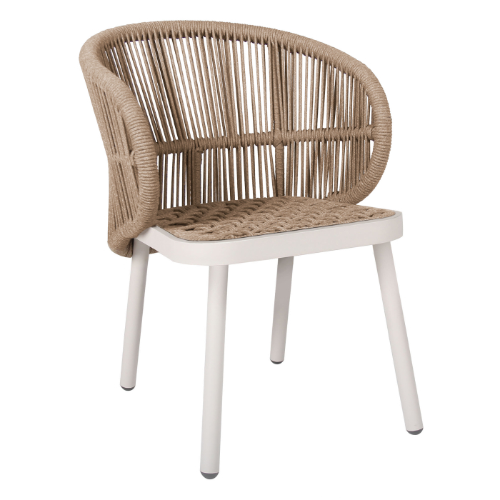 NANCY | Bistro Terrace Chair | Cream