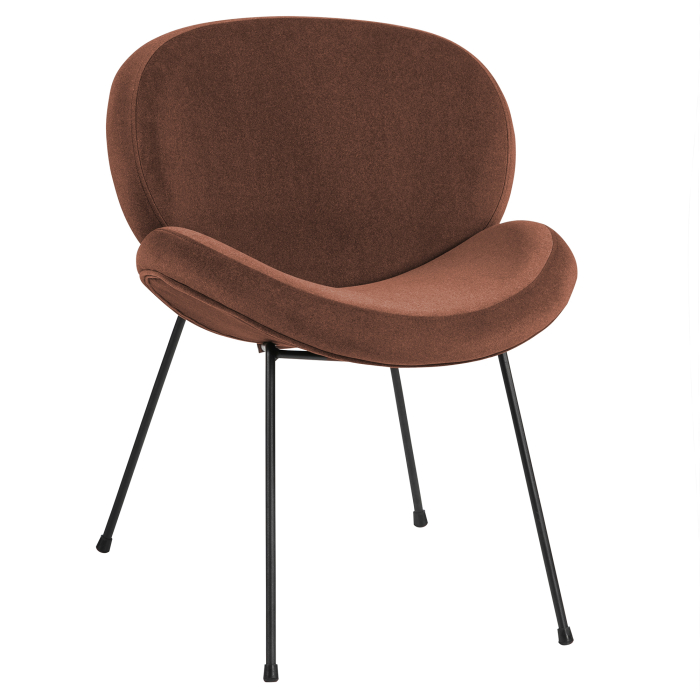 Naomi | Hotell Stol | Rød Bronse | Samt