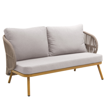 NANCY | Bistro Terrassen Sitbank | Taupe | + Sittepåse