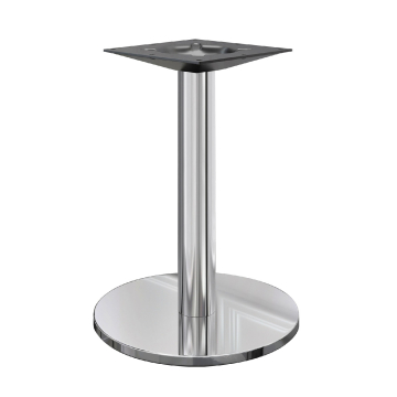 NIZZA | Bistro Tischgestell | Edelstahl | Fuß: Ø 50 cm | Höhe: 72 cm