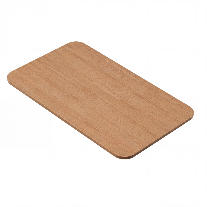 CHAPA DE ROBLE | Tablero de mesa Gastro chapado en roble | 120 x 70 x 2,5 cm | Roble | Rectangular