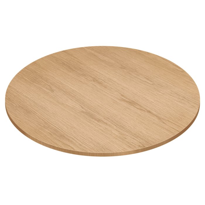 TAMMIVIILU | Gastro-tammiviilulla päällystetty pöytälevy | Ø 60 x 2,5 cm | Tammi | Pyöreä