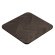 OAK VENEER | Gastro Eichenfurnier Tischplatte | 60 x 60 x 2,5 cm | Wenge | Quadratisch | Fischgrät