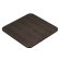 OAK VENEER | Gastro Eichenfurnier Tischplatte | 60 x 60 x 2,5 cm | Wenge | Quadratisch