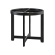 ORLANDO | Lounge Height Table Base | Ø48,5 x H50 cm | Black