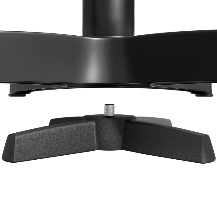 CPBL | HPL Bistro Table | Ø:H 60 x 78 cm | Anthracite / Aluminium Black | Foldable + additional weight | Round