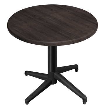 WAP | 31257 | Ø:H 60 x 74 cm | Wenge / Sort | Rund