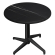 WAP | 31257 | Ø:H 60 x 74 cm | Sort marmor / sort | Rund
