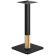 OVAL | Bistro Standing Table Frame | Gold/Black | Height: 104 cm | Column: Ø 7.6 cm | Base Plate: 50