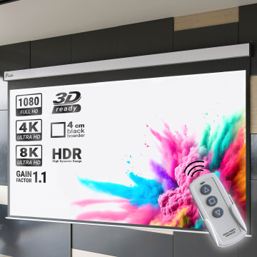 PANTERA | Electric Projector Screen | 240 x 180 cm | 120" | 4:3 | Electric | 4K/8K Ultra HDR 3D