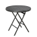 MIO | festbord | diameter 60 cm | Svart | Sammenleggbar