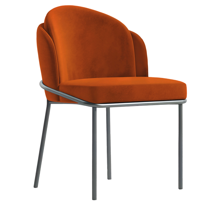Penelope | Hotel Stol | Samt | Orange