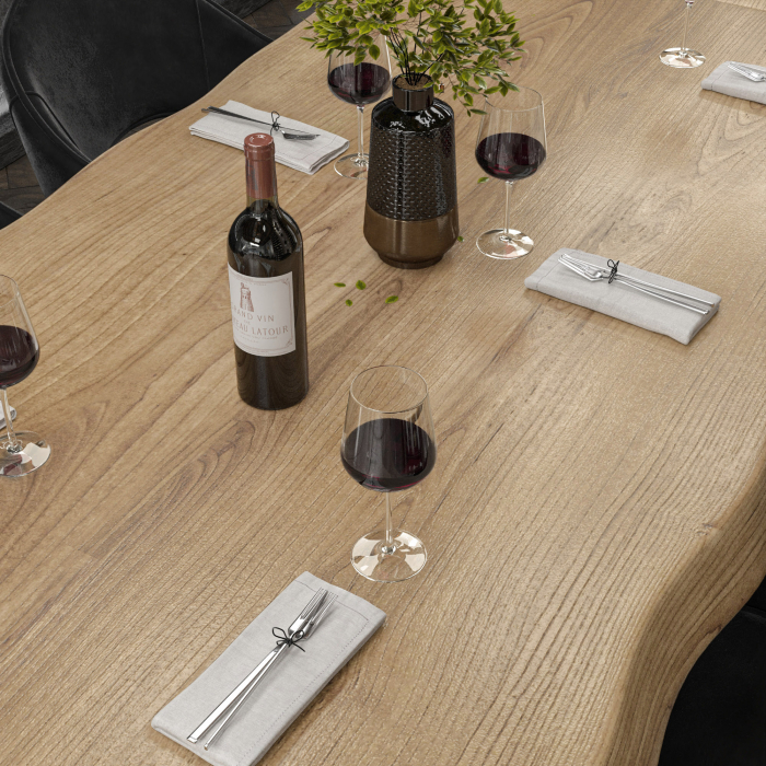 PERU | Gastro tabletop live edge | 120 x 70 cm | 8 cm | Rectangular | Oak PERU | Gastro tabletop live edge | 120 x 70 cm | 8 cm | Rectangular | Oak