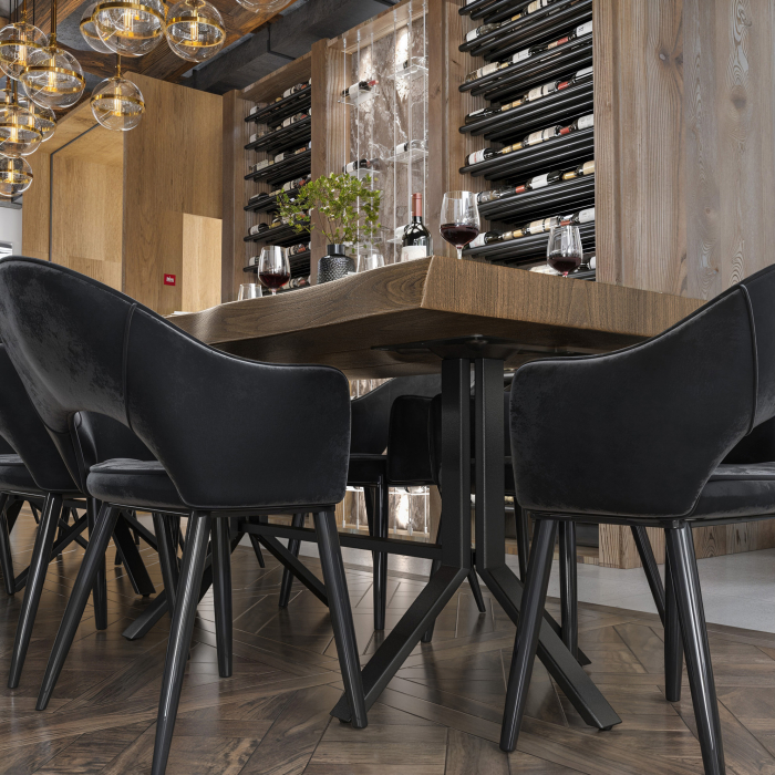 PERU | Gastro table top live edge | 120 x 70 cm | 8cm | Rectangular | Walnut PERU | Gastro table top live edge | 120 x 70 cm | 8cm | Rectangular | Walnut