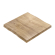 PERU | Gastro bordplate med barkant | B:T 70 x 70 cm | Eik | Firkantet