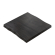 PERU | Gastro bordplate med naturlig kant | B:T 70 x 70 cm | Wenge svart | Kvadratisk