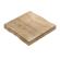 PERU | Gastro table top live edge | 70 x 70 cm | 8 cm | Square | Oak