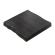 PERU | Gastro table top live edge | 70 x 70 cm | 8 cm | Square | Black