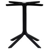 PHUKET | Bistro Outdoor Table Frame | Plastic | 72.5 cm | Black