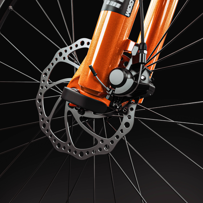 PHANTOM INSTINCT X | Elektro Mountainbike | 29" | 100km | 10.5Ah | 380Wh | Weiß | + Schutzblech, Fahrradtasche Rahmen, Gepäckträger, Fahrradtasche Gepäckträger