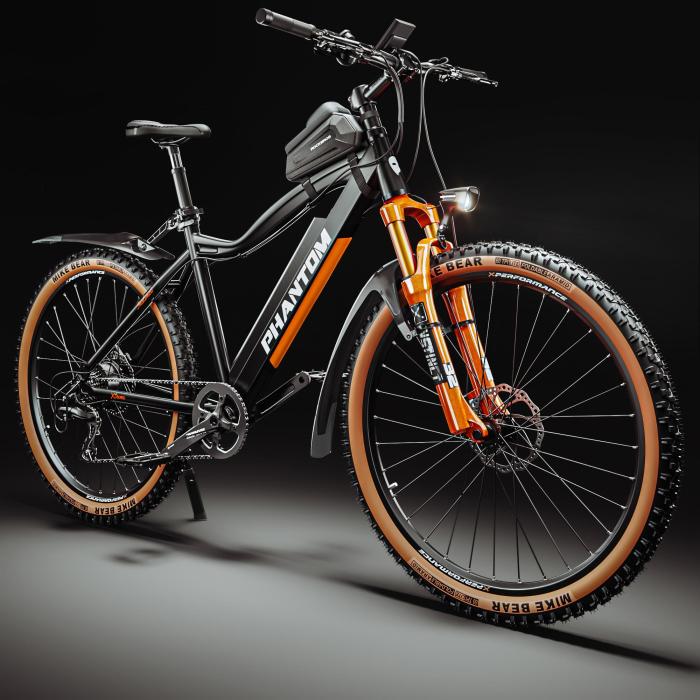 PHANTOM INSTINCT X | Sähkömaastopyörä | 29" | 100km | 10.5Ah | 380Wh | Musta | + lokasuoja, polkupyörälaukun runko PHANTOM INSTINCT X | Sähkömaastopyörä | 29" | 100km | 10.5Ah | 380Wh | Musta | + lokasuoja, polkupyörälaukun runko
