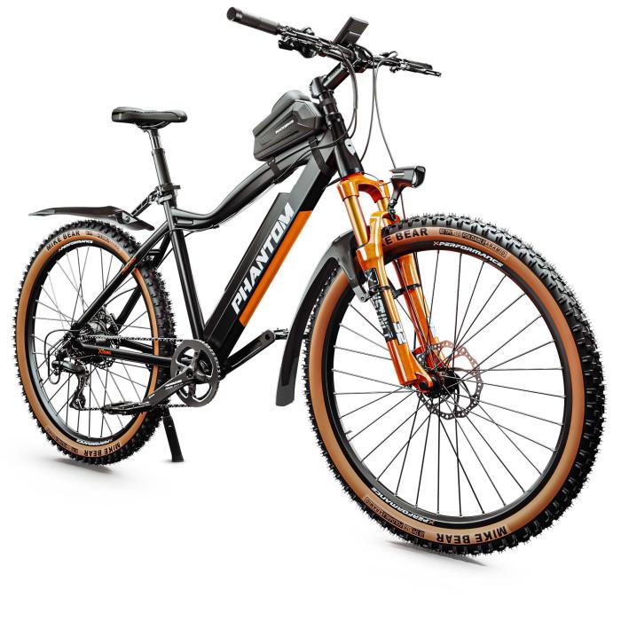 PHANTOM INSTINCT X | Sähkömaastopyörä | 29" | 100km | 10.5Ah | 380Wh | Musta | + lokasuoja, polkupyörälaukun runko PHANTOM INSTINCT X | Sähkömaastopyörä | 29" | 100km | 10.5Ah | 380Wh | Musta | + lokasuoja, polkupyörälaukun runko