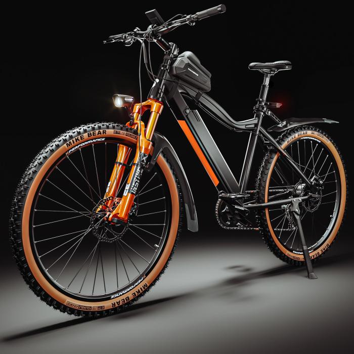 PHANTOM INSTINCT X | Sähkömaastopyörä | 29" | 100km | 10.5Ah | 380Wh | Musta | + lokasuoja, polkupyörälaukun runko PHANTOM INSTINCT X | Sähkömaastopyörä | 29" | 100km | 10.5Ah | 380Wh | Musta | + lokasuoja, polkupyörälaukun runko