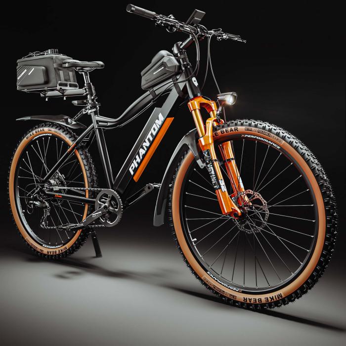 PHANTOM INSTINCT X | Sähkömaastopyörä | 29" | 100km | 10.5Ah | 380Wh | Musta | + lokasuoja, polkupyörä laukku runko, matkatavaroiden kuljetin, polkupyörä laukku matkatavaroiden kuljetin PHANTOM INSTINCT X | Sähkömaastopyörä | 29" | 100km | 10.5Ah | 380Wh | Musta | + lokasuoja, polkupyörä laukku runko, matkatavaroiden kuljetin, polkupyörä laukku matkatavaroiden kuljetin