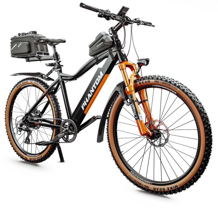 PHANTOM INSTINCT X | Sähkömaastopyörä | 29" | 100km | 10.5Ah | 380Wh | Musta | + lokasuoja, polkupyörä laukku runko, matkatavaroiden kuljetin, polkupyörä laukku matkatavaroiden kuljetin PHANTOM INSTINCT X | Sähkömaastopyörä | 29" | 100km | 10.5Ah | 380Wh | Musta | + lokasuoja, polkupyörä laukku runko, matkatavaroiden kuljetin, polkupyörä laukku matkatavaroiden kuljetin