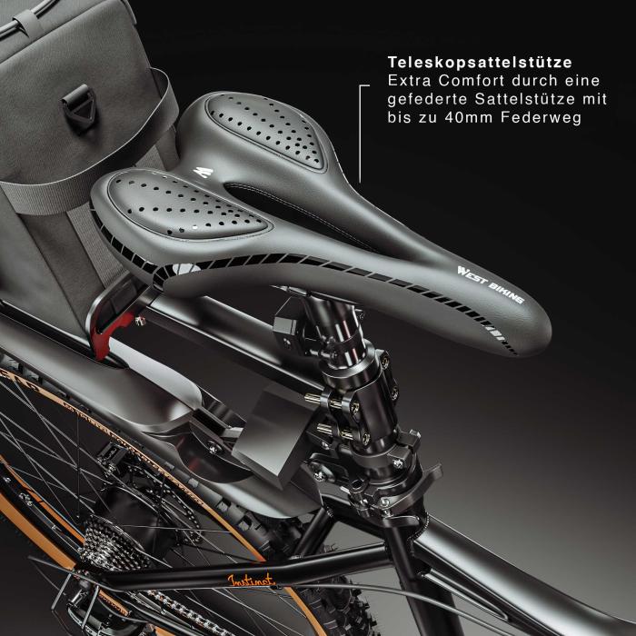 PHANTOM INSTINCT X | Sähkömaastopyörä | 29" | 100km | 10.5Ah | 380Wh | Musta | + lokasuoja, pyörälaukun runko, matkatavarateline, pyörälaukun matkatavarateline, hälytysjärjestelmä PHANTOM INSTINCT X | Sähkömaastopyörä | 29" | 100km | 10.5Ah | 380Wh | Musta | + lokasuoja, pyörälaukun runko, matkatavarateline, pyörälaukun matkatavarateline, hälytysjärjestelmä