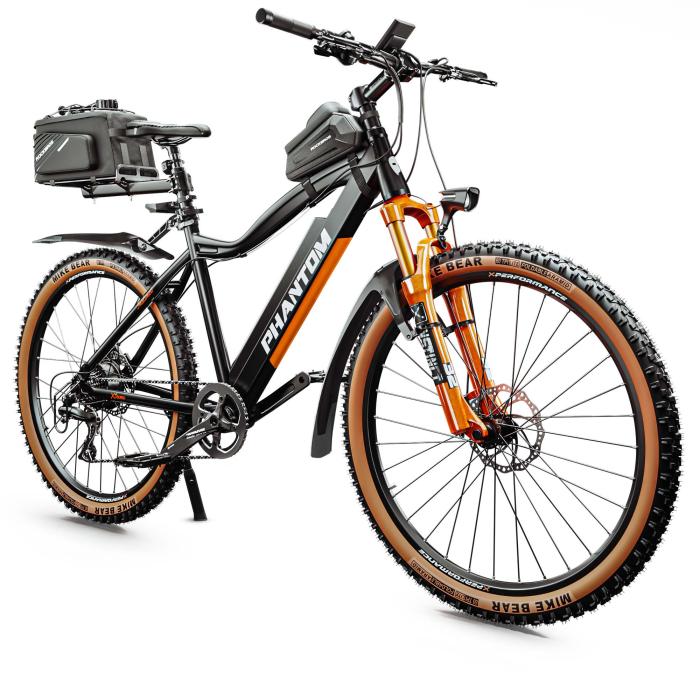 PHANTOM INSTINCT X | Sähkömaastopyörä | 29" | 100km | 10.5Ah | 380Wh | Musta | + lokasuoja, pyörälaukun runko, matkatavarateline, pyörälaukun matkatavarateline, hälytysjärjestelmä PHANTOM INSTINCT X | Sähkömaastopyörä | 29" | 100km | 10.5Ah | 380Wh | Musta | + lokasuoja, pyörälaukun runko, matkatavarateline, pyörälaukun matkatavarateline, hälytysjärjestelmä
