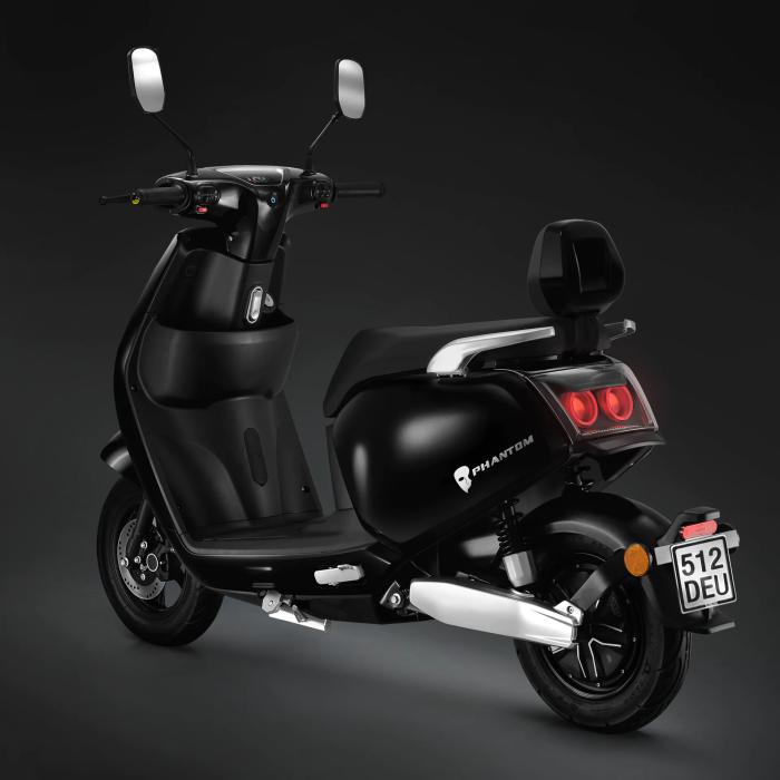 PHANTOM | E-Scooter | Blybatteri | 1200 Watt | 42km/h | Sort PHANTOM | E-Scooter | Blybatteri | 1200 Watt | 42km/h | Sort