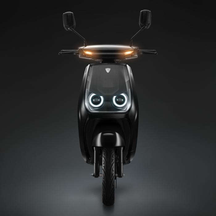 PHANTOM | E-Scooter | Blybatteri | 1200 Watt | 42km/h | Sort | + bagagebærer PHANTOM | E-Scooter | Blybatteri | 1200 Watt | 42km/h | Sort | + bagagebærer