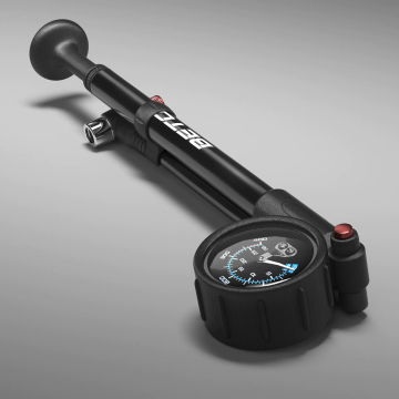 High Pressure Shock Pump | Suspension Fork Pump | Shock Pump | 400PSI | Black