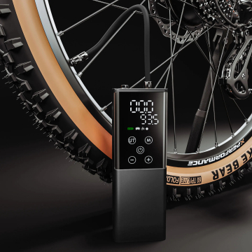 Electric Air Pump | Bicycle Air Pump | Electric Compressor | Battery | Black