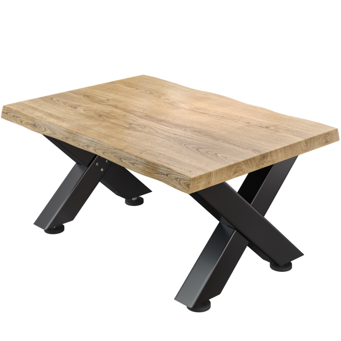 PJ | Bistro Loungetisch | 120x70xH41cm | Eiche/ Schwarz