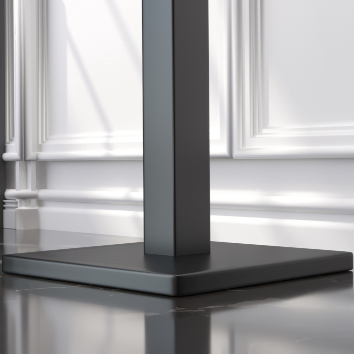 PMD | Bistro Tree Edge Table | Square | 70 x 70 x 77 cm | Wenge Black / Black PMD | Bistro Tree Edge Table | Square | 70 x 70 x 77 cm | Wenge Black / Black