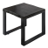 PM Bistrobord | 70x70xH78cm | Wenge-Sort/ Sort