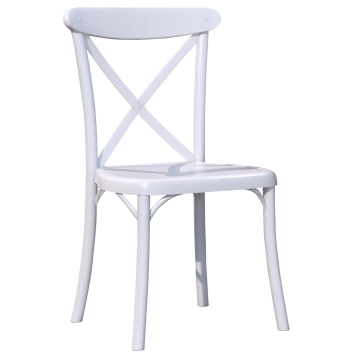 PORTO PREMIUM | Sedia bistrot plastica | Bianco | Plastica | Impilabile